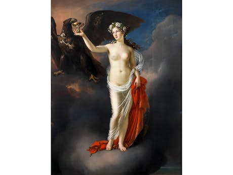 Französischer neoklassizistischer Maler im Stil des Jacques-Louis David (1748 – 1825)